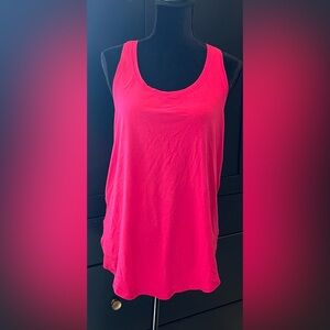 Lululemon Women's Pink Racerback Tank Top / Size L